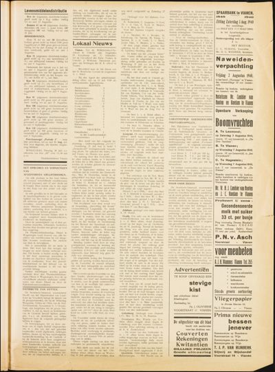 De Vijfheerenlanden, 27 juli 1940
