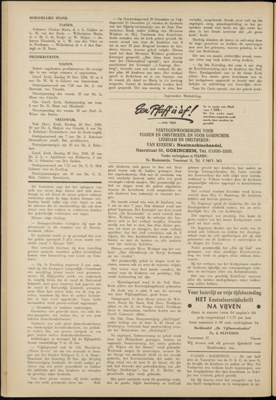 De Vijfheerenlanden, 31 december 1956