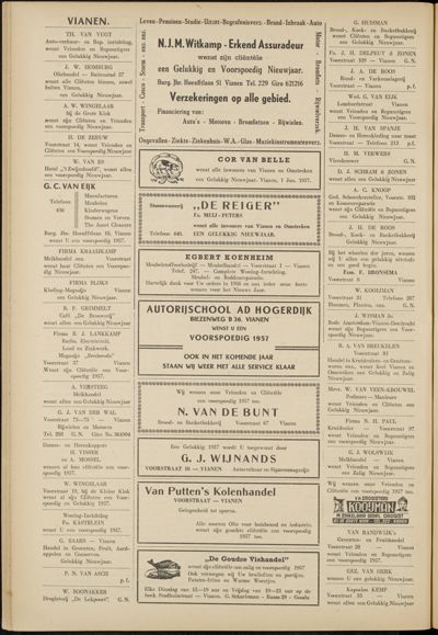 De Vijfheerenlanden, 31 december 1956