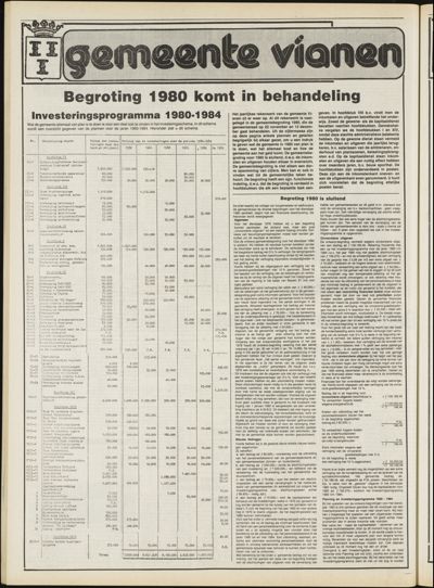 De Vijfheerenlanden, 14 november 1979