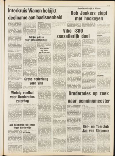 De Vijfheerenlanden, 14 november 1979