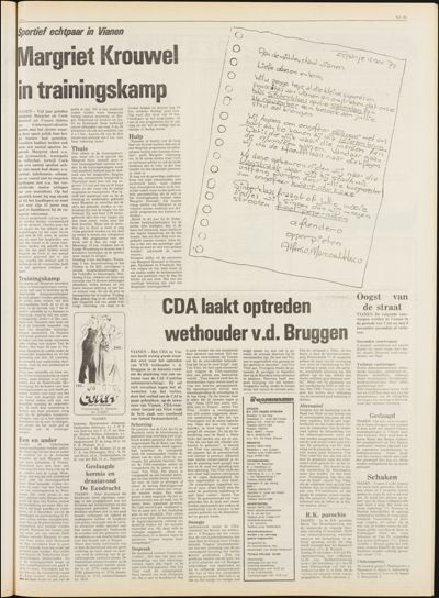 De Vijfheerenlanden, 14 november 1979