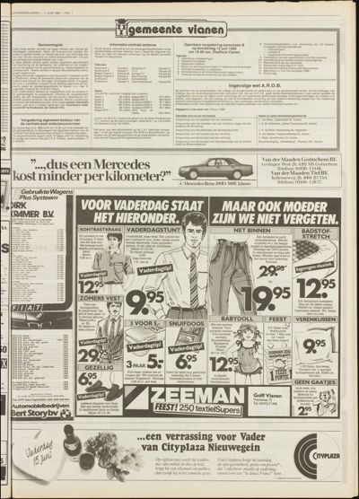 De Vijfheerenlanden, 11 juni 1986
