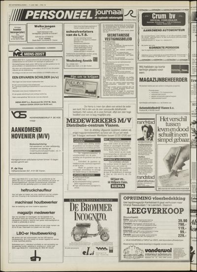 De Vijfheerenlanden, 11 juni 1986