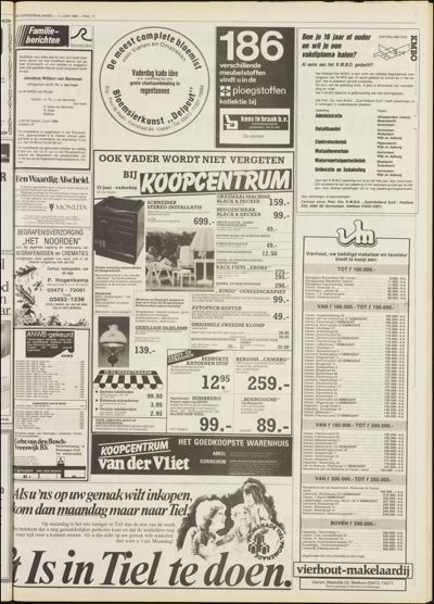 De Vijfheerenlanden, 11 juni 1986