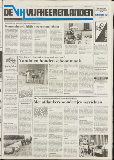 De Vijfheerenlanden, 12 juli 1989