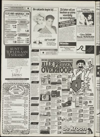 De Vijfheerenlanden, 12 juli 1989