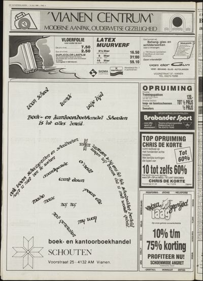 De Vijfheerenlanden, 12 juli 1989