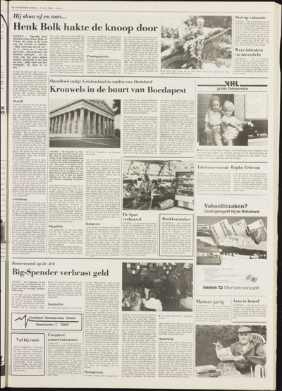 De Vijfheerenlanden, 12 juli 1989