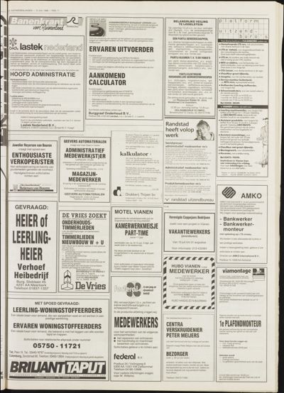 De Vijfheerenlanden, 12 juli 1989