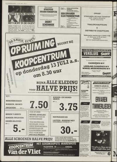 De Vijfheerenlanden, 12 juli 1989