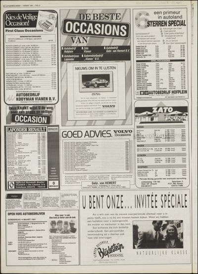 De Vijfheerenlanden, 6 maart 1991