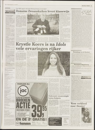 De Vijfheerenlanden, 2 februari 2004