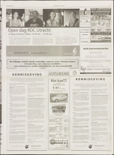 De Vijfheerenlanden, 2 februari 2004