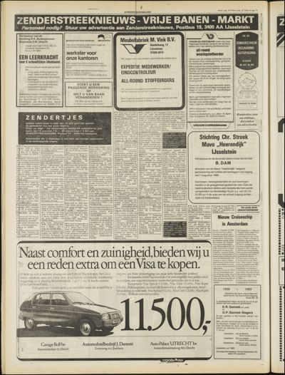 Zenderstreeknieuws, 11 juni 1980