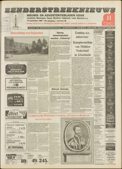 Zenderstreeknieuws, 10 september 1980