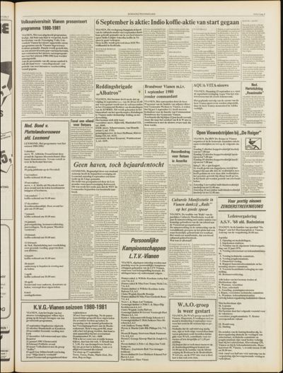 Zenderstreeknieuws, 10 september 1980
