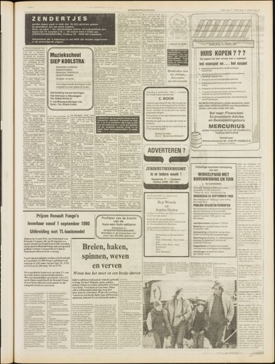 Zenderstreeknieuws, 10 september 1980