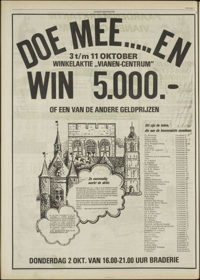 Zenderstreeknieuws, 1 oktober 1980