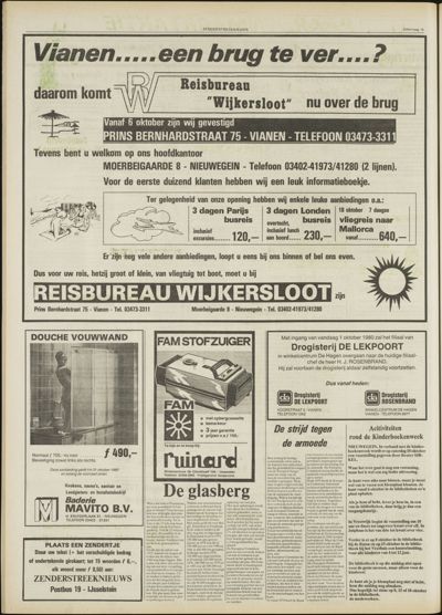 Zenderstreeknieuws, 1 oktober 1980