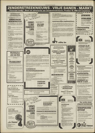 Zenderstreeknieuws, 1 oktober 1980