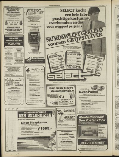 Zenderstreeknieuws, 11 februari 1981