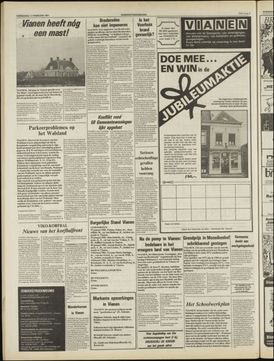 Zenderstreeknieuws, 11 februari 1981