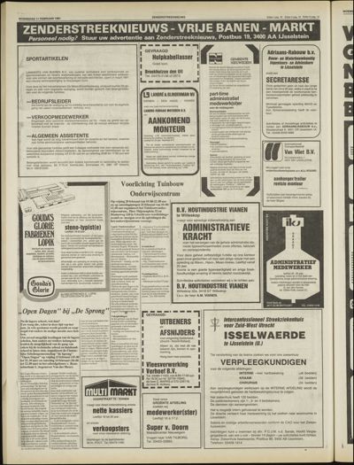 Zenderstreeknieuws, 11 februari 1981