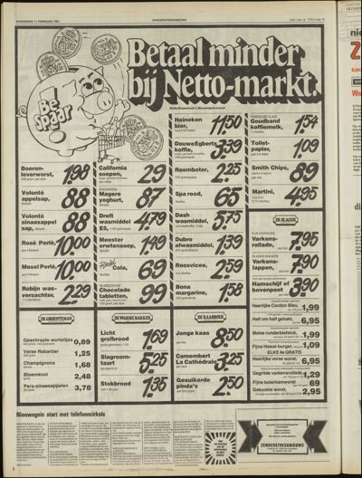 Zenderstreeknieuws, 11 februari 1981