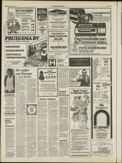 Zenderstreeknieuws, 1 april 1981