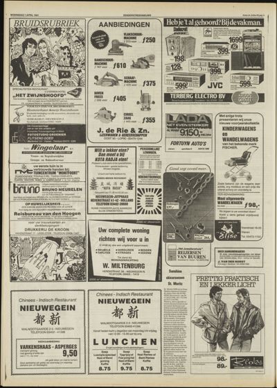 Zenderstreeknieuws, 1 april 1981