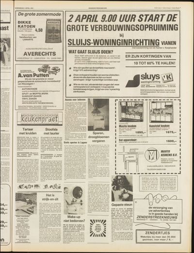 Zenderstreeknieuws, 1 april 1981