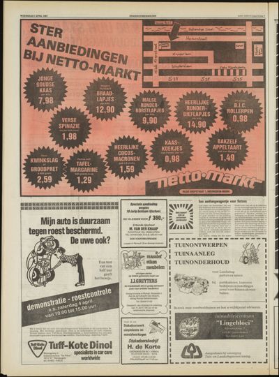 Zenderstreeknieuws, 1 april 1981