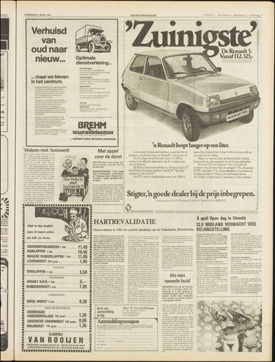 Zenderstreeknieuws, 1 april 1981