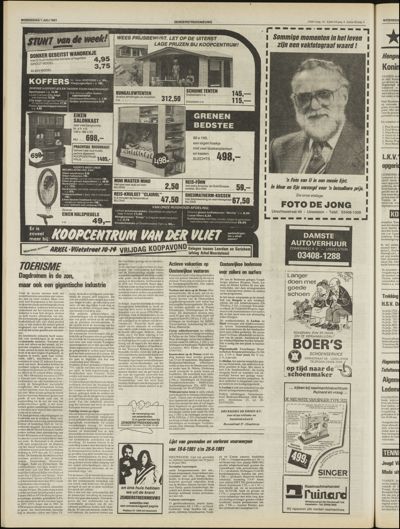Zenderstreeknieuws, 1 juli 1981