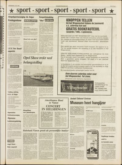 Zenderstreeknieuws, 1 juli 1981