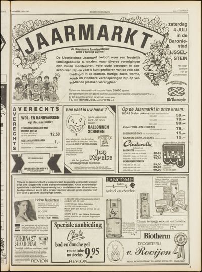 Zenderstreeknieuws, 1 juli 1981