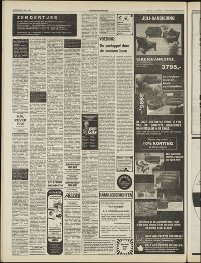Zenderstreeknieuws, 1 juli 1981
