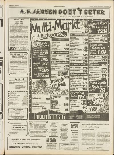 Zenderstreeknieuws, 1 juli 1981