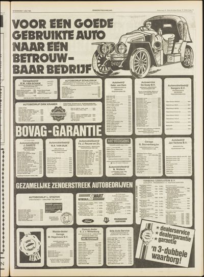 Zenderstreeknieuws, 1 juli 1981