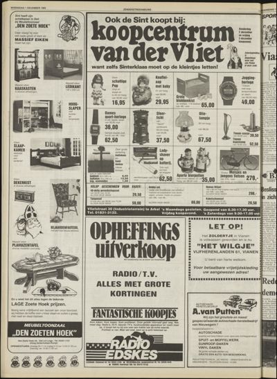 Zenderstreeknieuws, 1 december 1982