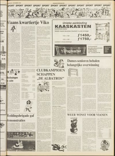 Zenderstreeknieuws, 1 december 1982