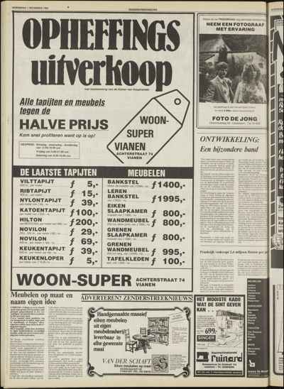 Zenderstreeknieuws, 1 december 1982