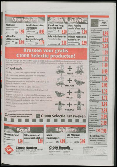 Wijks Nieuws / Bunniks Nieuws, 1 maart 2000 (nr. 9, jrg. 36)