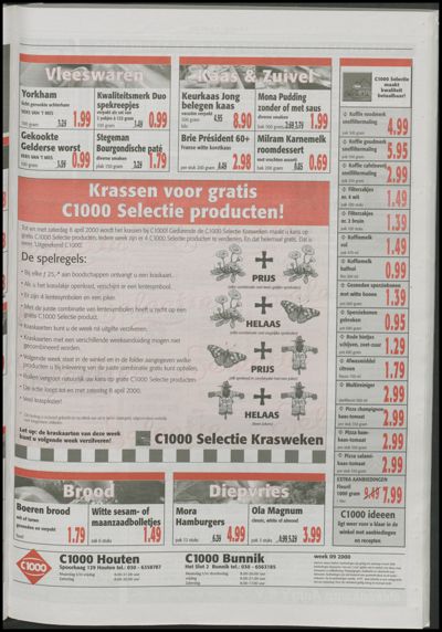 Wijks Nieuws / Bunniks Nieuws, 1 maart 2000 (nr. 9, jrg. 36)