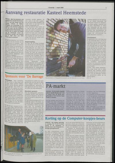 Wijks Nieuws / Bunniks Nieuws, 1 maart 2000 (nr. 9, jrg. 36)
