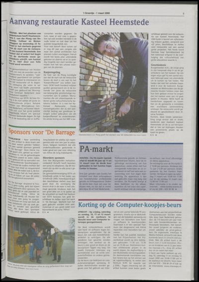 Wijks Nieuws / Bunniks Nieuws, 1 maart 2000 (nr. 9, jrg. 36)