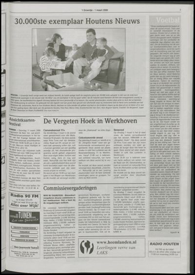 Wijks Nieuws / Bunniks Nieuws, 1 maart 2000 (nr. 9, jrg. 36)