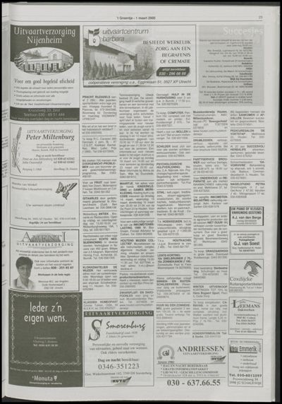 Wijks Nieuws / Bunniks Nieuws, 1 maart 2000 (nr. 9, jrg. 36)
