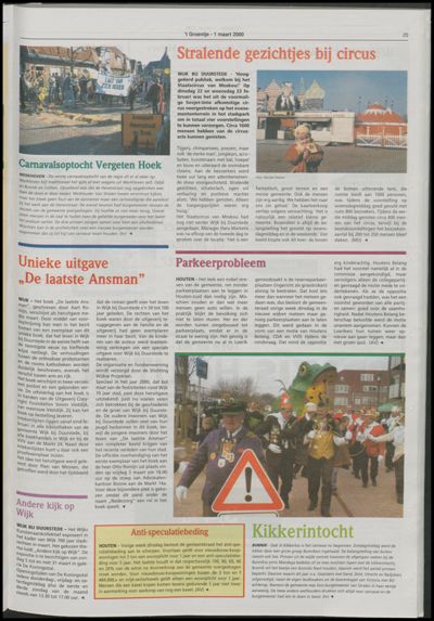 Wijks Nieuws / Bunniks Nieuws, 1 maart 2000 (nr. 9, jrg. 36)